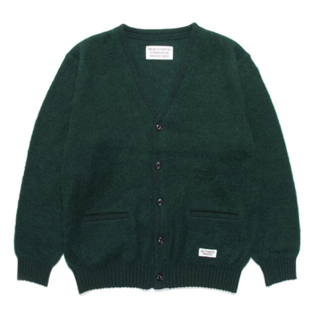 WACKO MARIA MOHAIR CARDIGAN TYPE-1 グリーン - カーディガン