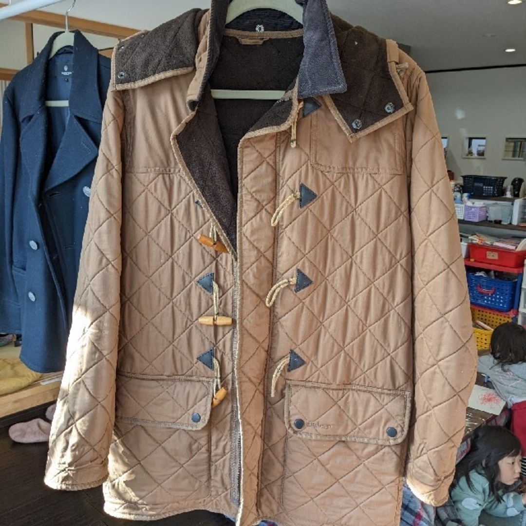 Barbour(バーブァー)のバブアー　ダッフルコート　ブラウン メンズのジャケット/アウター(ダッフルコート)の商品写真