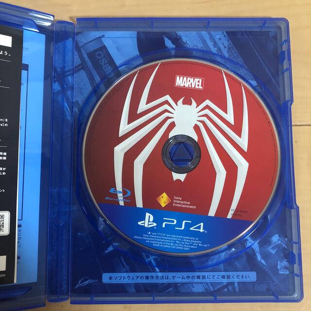 PlayStation4(プレイステーション4)のMarvel’s Spider-Man（スパイダーマン） PS4 エンタメ/ホビーのゲームソフト/ゲーム機本体(家庭用ゲームソフト)の商品写真