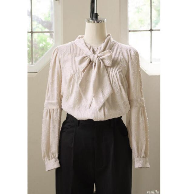 herlipto  Bow-Tie Lace Trimming Blouse