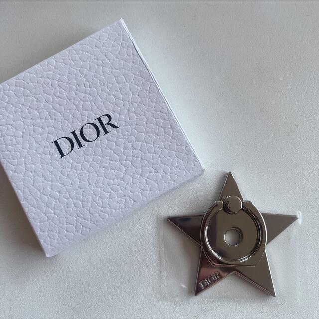 Dior(ディオール)のDIORスマホリング非売品 スマホ/家電/カメラのスマホアクセサリー(その他)の商品写真