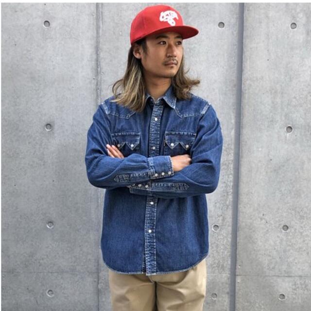 STANDARD CALIFORNIA - STANDARD CALIFORNIA DENIM WESTERN SHIRTの