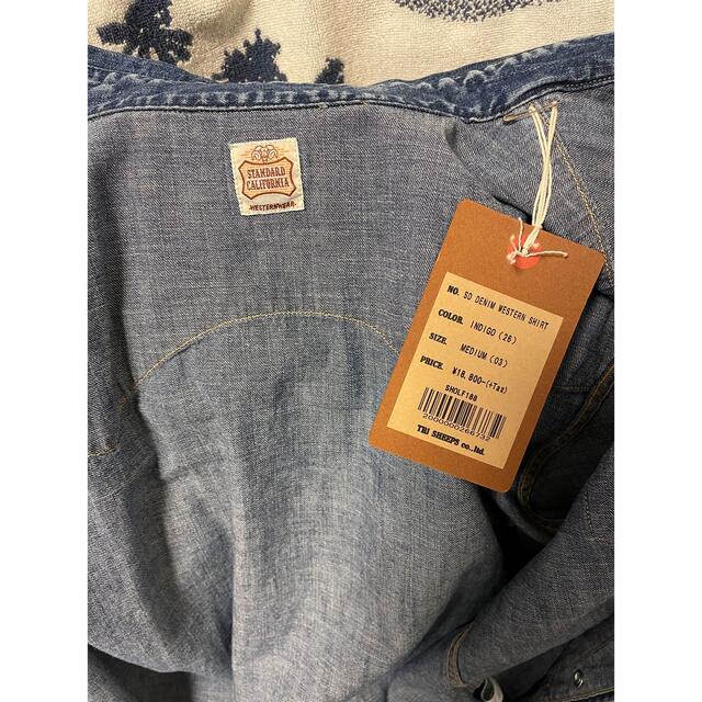 STANDARD CALIFORNIA(スタンダードカリフォルニア)のSTANDARD CALIFORNIA DENIM WESTERN SHIRT メンズのトップス(シャツ)の商品写真