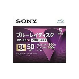 ソニー(SONY)のSONY ブルーレイディスク　くり返し録画用　5枚入り(その他)