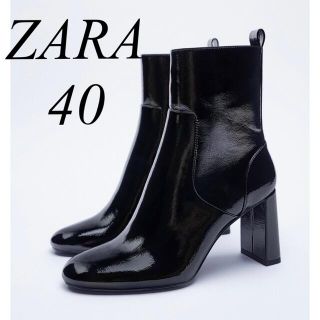 ザラ(ZARA)のZARA ザラハイヒールアンクルブーツ  レディースブーツ(ブーツ)