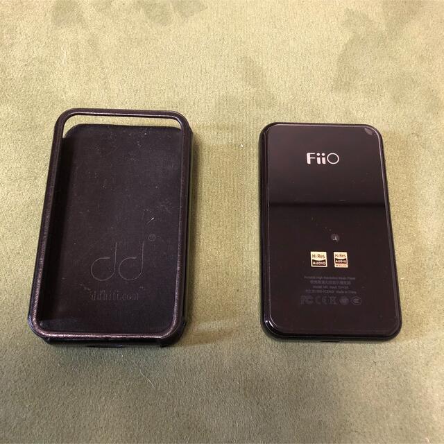 fiio m6 ケース付き スマホ/家電/カメラのオーディオ機器(ポータブルプレーヤー)の商品写真