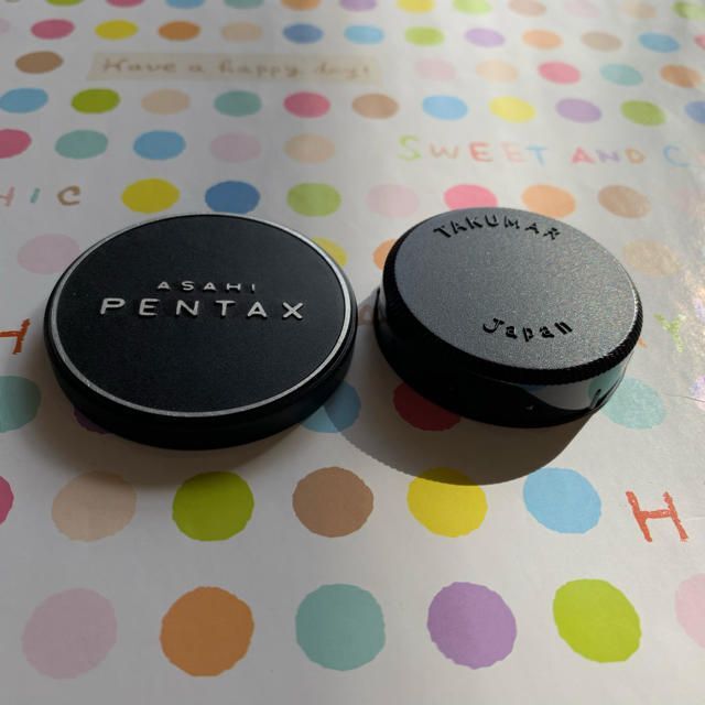 PENTAX(ペンタックス)のPENTAX メタルレンズキャップ & M42マウント キャップセット スマホ/家電/カメラのカメラ(その他)の商品写真
