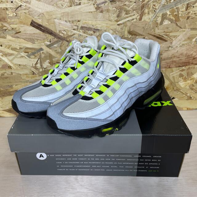 メンズAIR MAX95 イエローグラデ　2015  28.5