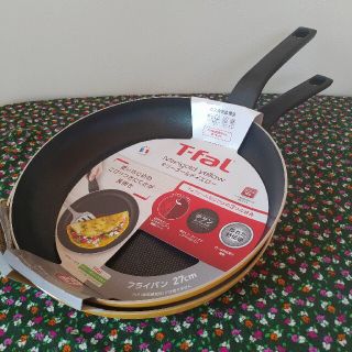 ティファール(T-fal)のティファール　フライパン27cm ガス火専用　マリーゴールド　2個(鍋/フライパン)