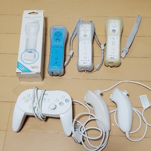 【動作確認済】wii本体、コントローラー、バランスボード、ソフト7本セット