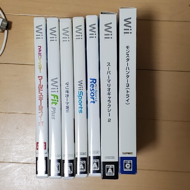 【動作確認済】wii本体、コントローラー、バランスボード、ソフト7本セット 5