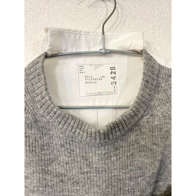 サイズ2sacai ニットワンピース　サイズ2