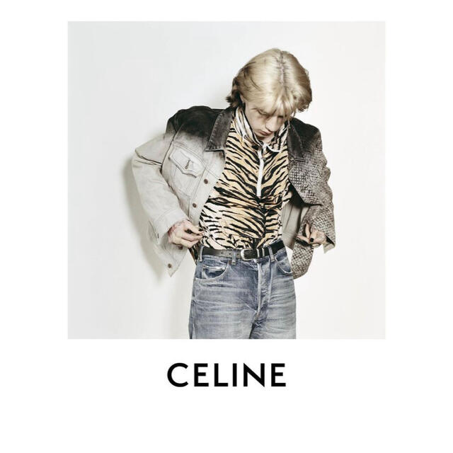 celine(セリーヌ)のCELINE セリーヌ ウエスタン 2レザーベルト 80 21AW メンズのファッション小物(ベルト)の商品写真