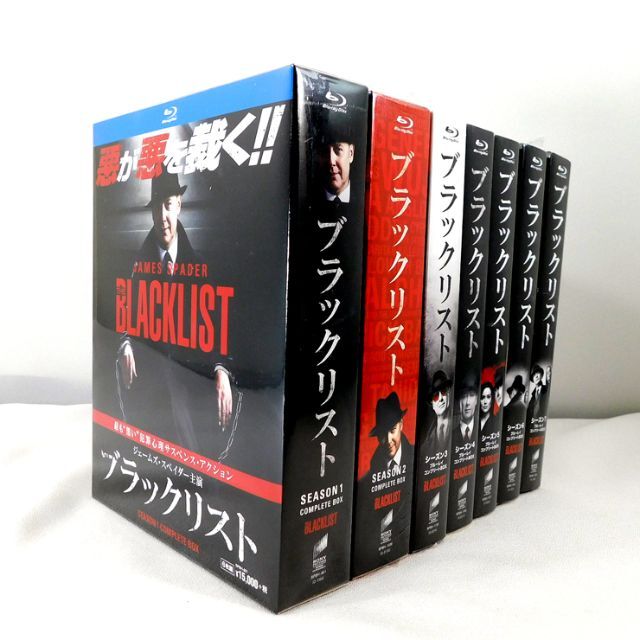 新品Blu-ray「ブラックリスト THE BLACKLIST」シーズン1～7DVD/ブルーレイ
