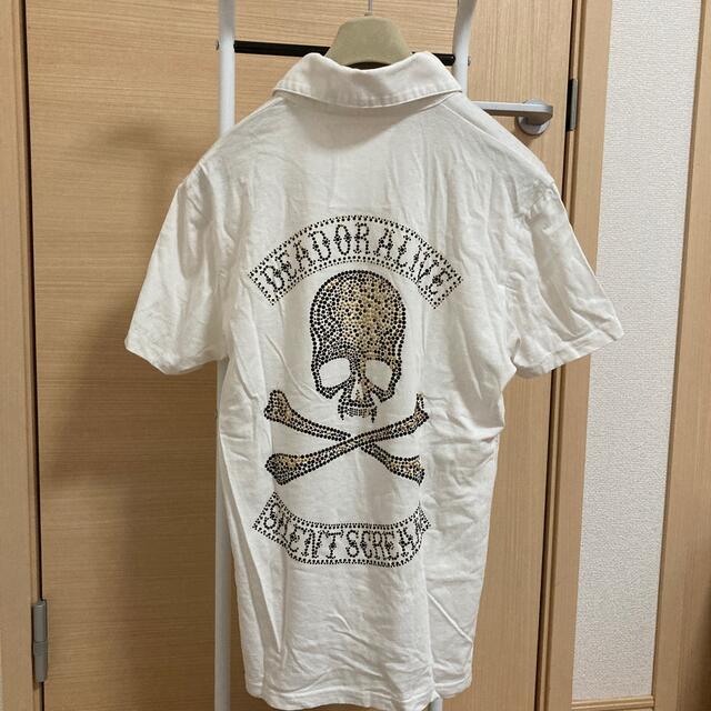 Roen(ロエン)のRoen バックスカルストーンポロシャツ メンズのトップス(Tシャツ/カットソー(半袖/袖なし))の商品写真