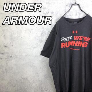 アンダーアーマー(UNDER ARMOUR)の希少 90s アンダーアーマー Tシャツ プリントロゴ ビッグシルエット 美品(Tシャツ/カットソー(半袖/袖なし))