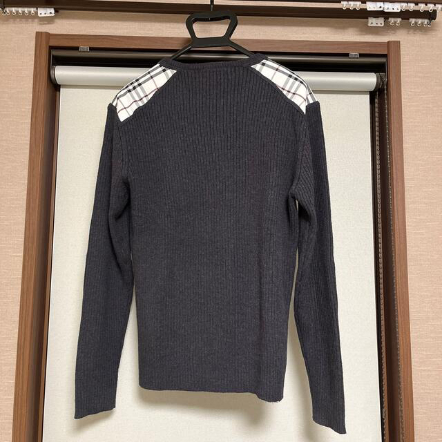 BURBERRY BLACK LABEL(バーバリーブラックレーベル)のバーバリーブラックレーベル　ニット メンズのトップス(ニット/セーター)の商品写真