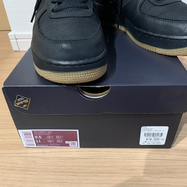 NIKE AIR FORCE 1 GORE-TEX Black US9.5