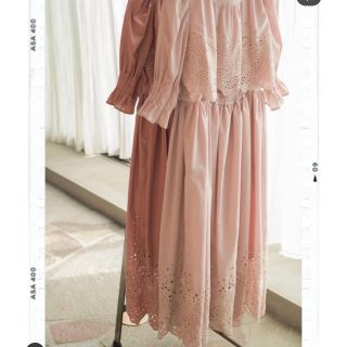 Her lip to - Back Lace Midi Shirt Dressの通販 by n'ショップ