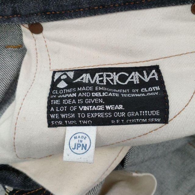 AMERICANA(アメリカーナ)のAMERICANA アメリカーナ デニムパンツ メンズのパンツ(デニム/ジーンズ)の商品写真