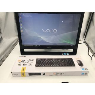 のマウスと ヤフオク! SONY VAIO VPCL23AJ デスクトップ CORE