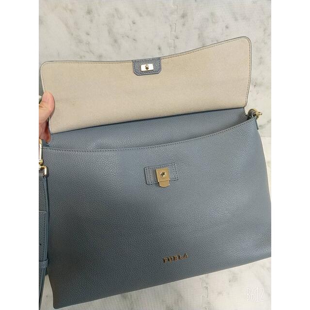 FURLA フルラ 2WAY レザー ショルダーバック ハンドバッグ 7