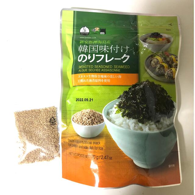 韓国味付け海苔フレーク　コストコ　加工食品