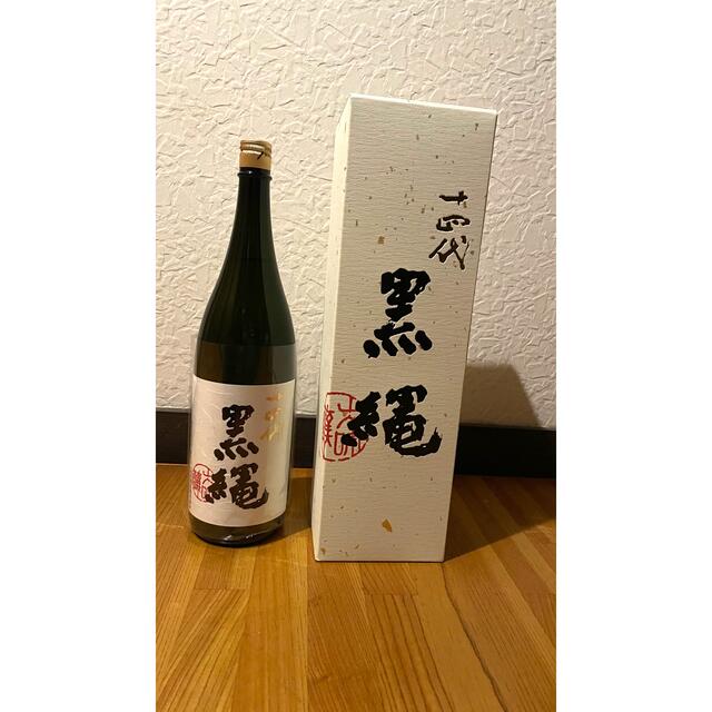 十四代　黒縄　1800ml 食品/飲料/酒の酒(日本酒)の商品写真