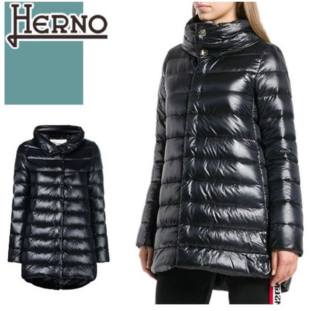 HERNO　PI0505DIC　ダウン　タグ付き　38　黒