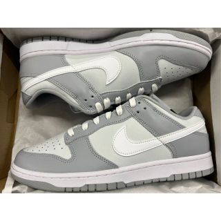 ナイキ(NIKE)のNIKE　DUNK　LOW　grey　ナイキ　ダンク　グレー　28㎝　US10(スニーカー)