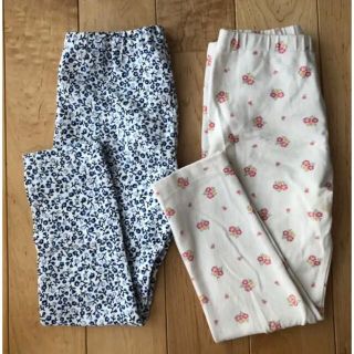 ユニクロ(UNIQLO)のユニクロ レギンス 100㎝ 2枚セット(パンツ/スパッツ)