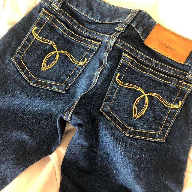 新品未使用値下げ✴︎moussyスキニーデニム23インチ