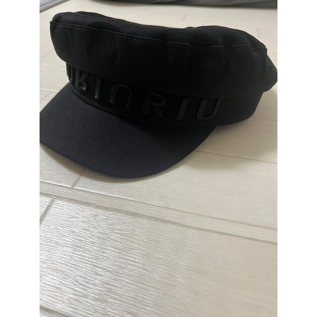 Riu logo casquette riuキャスケット　ブラック レディースの帽子(キャスケット)の商品写真