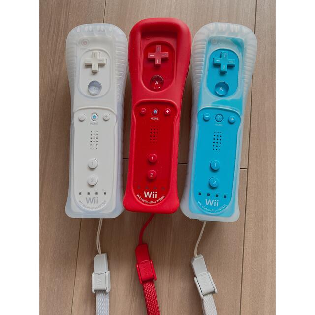 wii本体 リモコンヌンチャク3セット＋ソフト7本 120cm1000円送料込