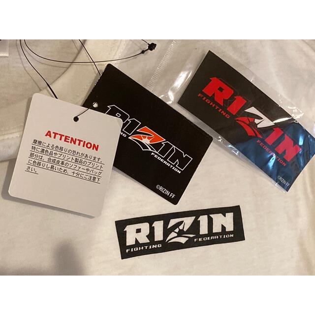 Avail(アベイル)の【新品・タグ付き】RIZIN  Tシャツ  LLサイズ  メンズのトップス(Tシャツ/カットソー(半袖/袖なし))の商品写真