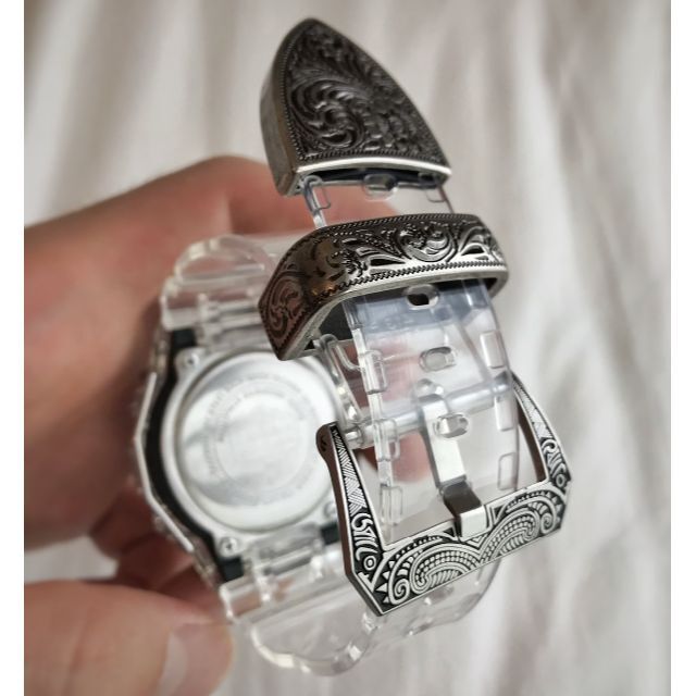 G-SHOCK(ジーショック)のG-SHOCK CASIO 腕時計 スケルトン メタル カスタム TOGA 風 レディースのファッション小物(腕時計)の商品写真