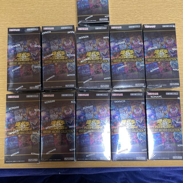 遊戯王(ユウギオウ)の遊戯王　ヒストリーアーカイブコレクション  11box シュリンク付き　欲しい方 エンタメ/ホビーのトレーディングカード(Box/デッキ/パック)の商品写真