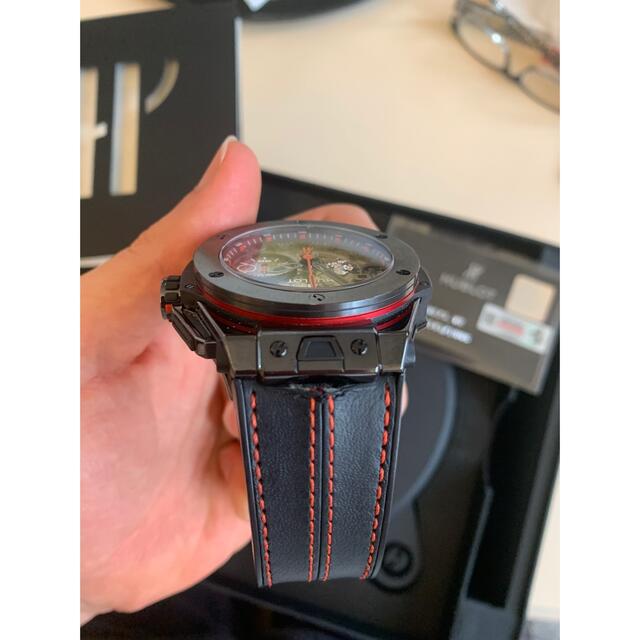 ウブロ HUBLOT ビッグバン フェラーリ オールブラック 世界限定1000本 ネット販促品 時計 ウブロ hublot ferrari