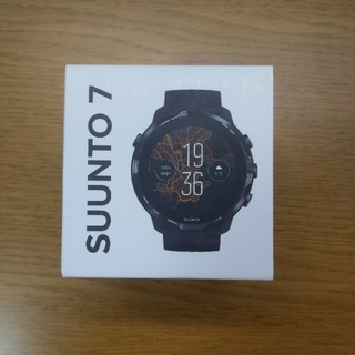 スント(SUUNTO)のsunnto7 スント7 ブラック スマートウォッチ(腕時計(デジタル))