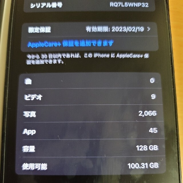 iPhone13 Pro Max シエラブルー 128GB 9