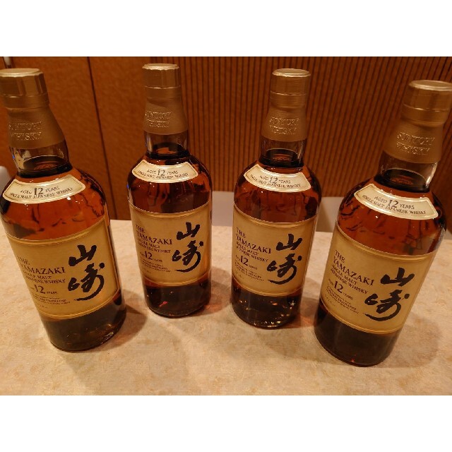 訳あり サントリー 山崎12年 4本セット - ウイスキー 訳あり サントリー 山崎12年 4本セット - ウイスキー