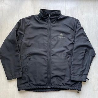 アークテリクス(ARC'TERYX)の前期タグ廃盤Arc’teryxフリースmade inカナダインナーフリース黒(ブルゾン)