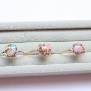 CopperPink topaz(リング)