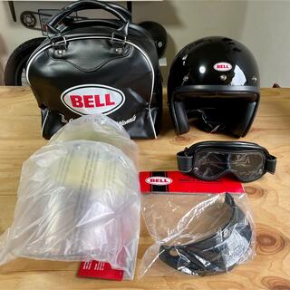 ベル(BELL)の豪華セット☆BELLベル カスタム500 ヘルメット グロスブラック/L 展示品(ヘルメット/シールド)