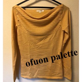 オフオン(OFUON)のofuon palette/オフオンパレット　ニットカットソー40(カットソー(長袖/七分))