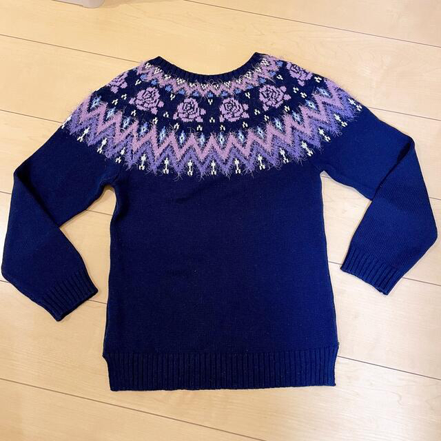 ANNA SUI mini(アナスイミニ)の〜3/31限定♥ANNASUImini♥150 キッズ/ベビー/マタニティのキッズ服女の子用(90cm~)(ニット)の商品写真