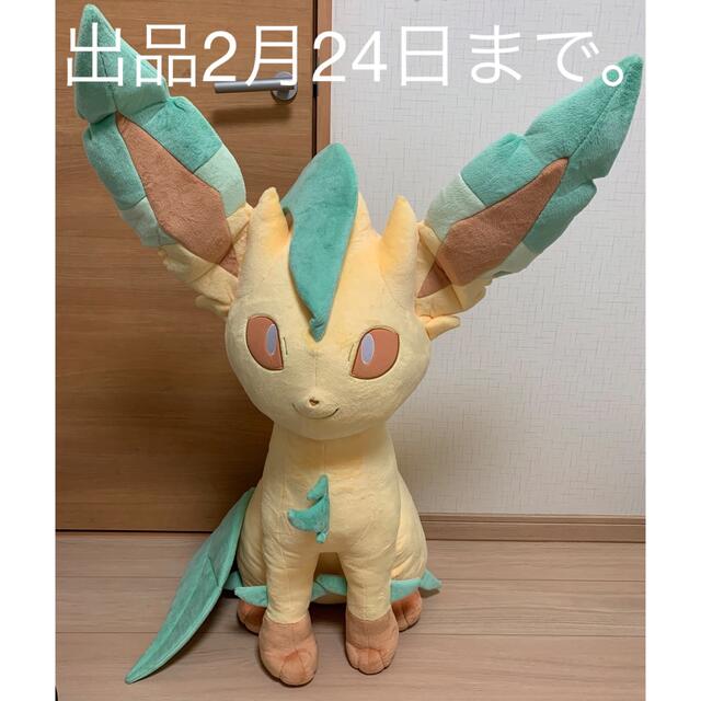 メーカー公式ショップ ぬいぐるみ リーフィア 等身大 即購入可 ポケモン キャラクターグッズ Oakandlily Ca