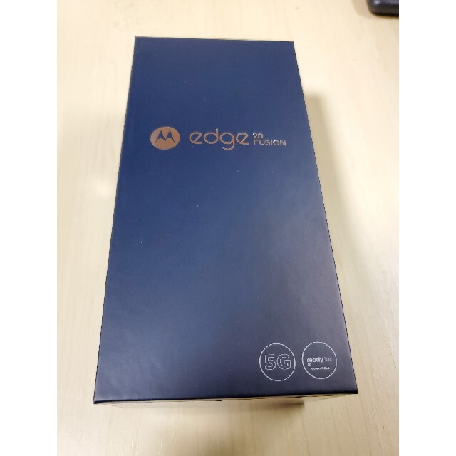 6GBROM新品未開封　motorola edge 20 fusion エレキグラファイト