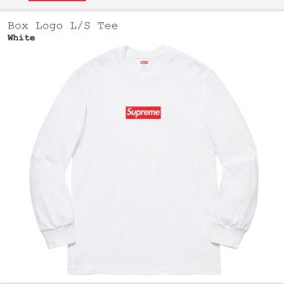 シュプリーム(Supreme)のSupreme Box Logo L/S Tee シュプリーム ボックス ロゴ(Tシャツ/カットソー(七分/長袖))