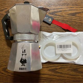 スノーピーク(Snow Peak)の6カップ BIALETTI(ビアレッティ)直火式 モカエキスプレス(エスプレッソマシン)